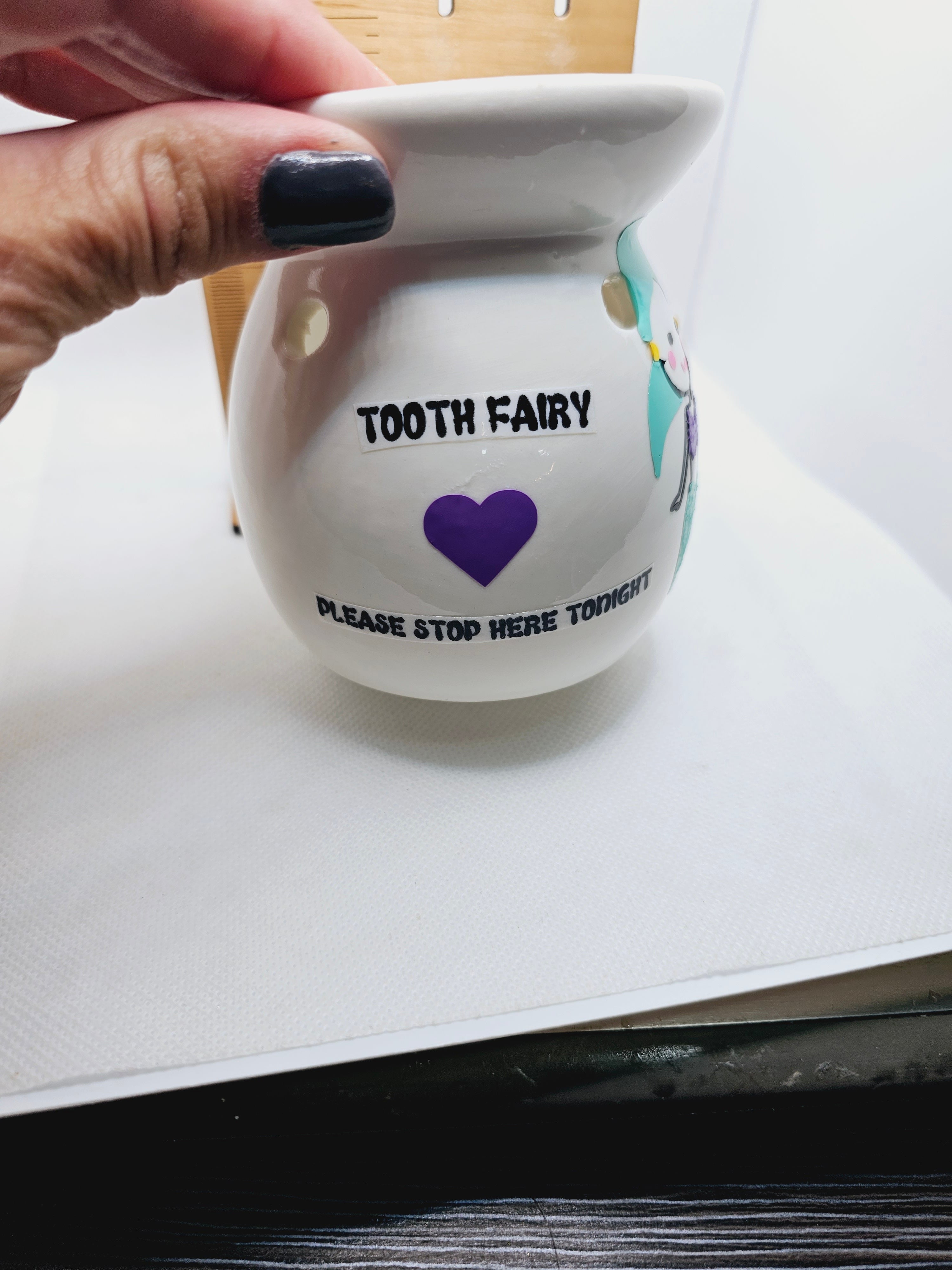 Mermaid Tooth Fairy Jar