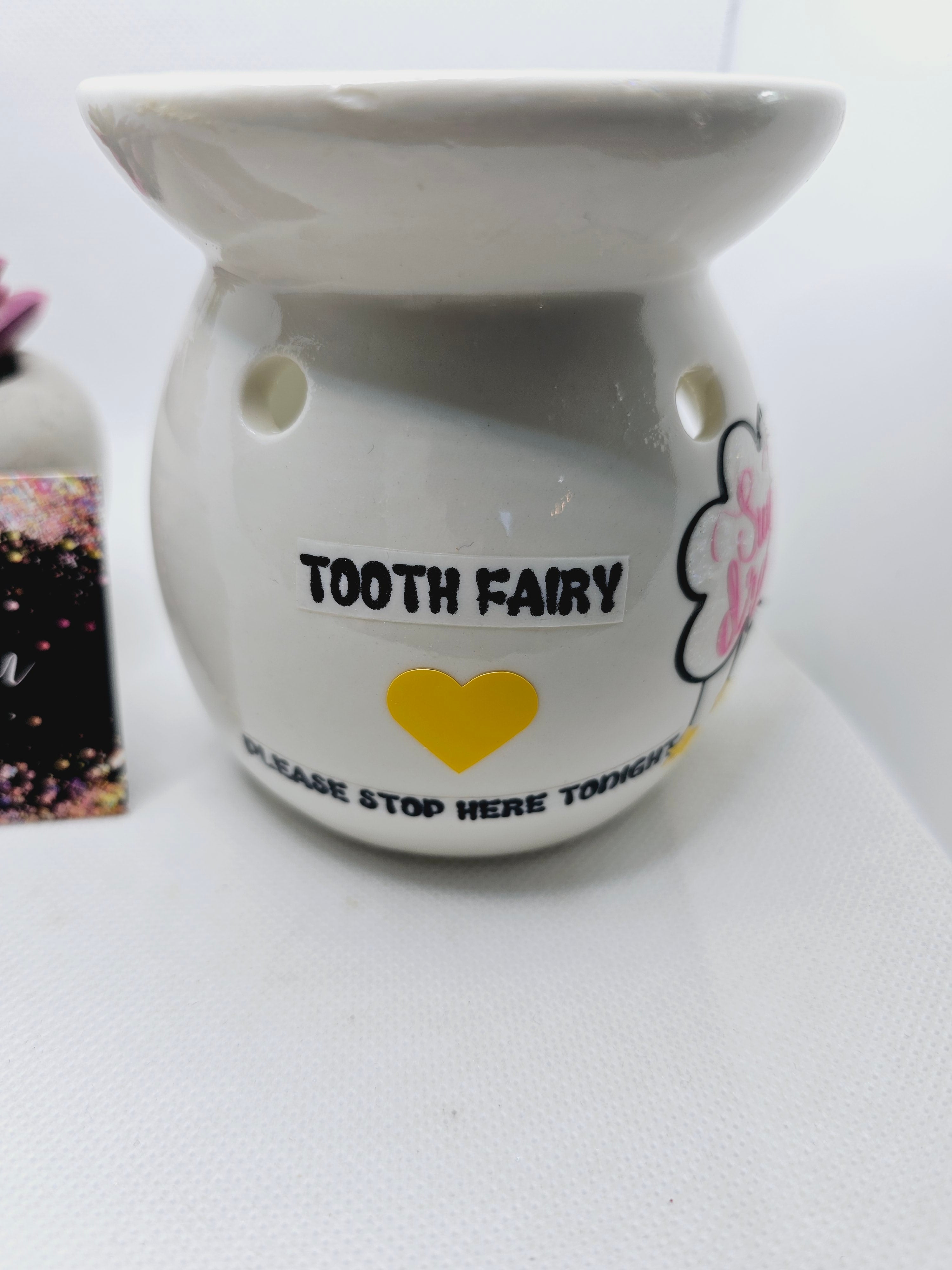 Pink Sweet Dreams Tooth Fairy Jar