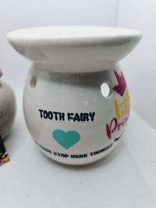 Dark Pink and Yellow Little Princess Tooth Fairy Jar