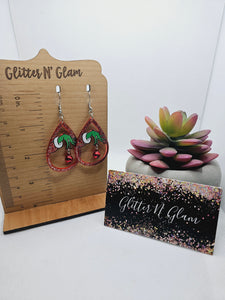 1991 Grinch Dangle Earrings