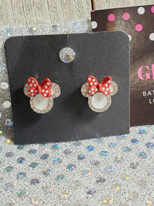 392 Mouse Inspired Stud Earrings