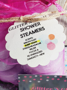 Small  Disc (Indivdual Scented Sleep Tight) Shower Steamers