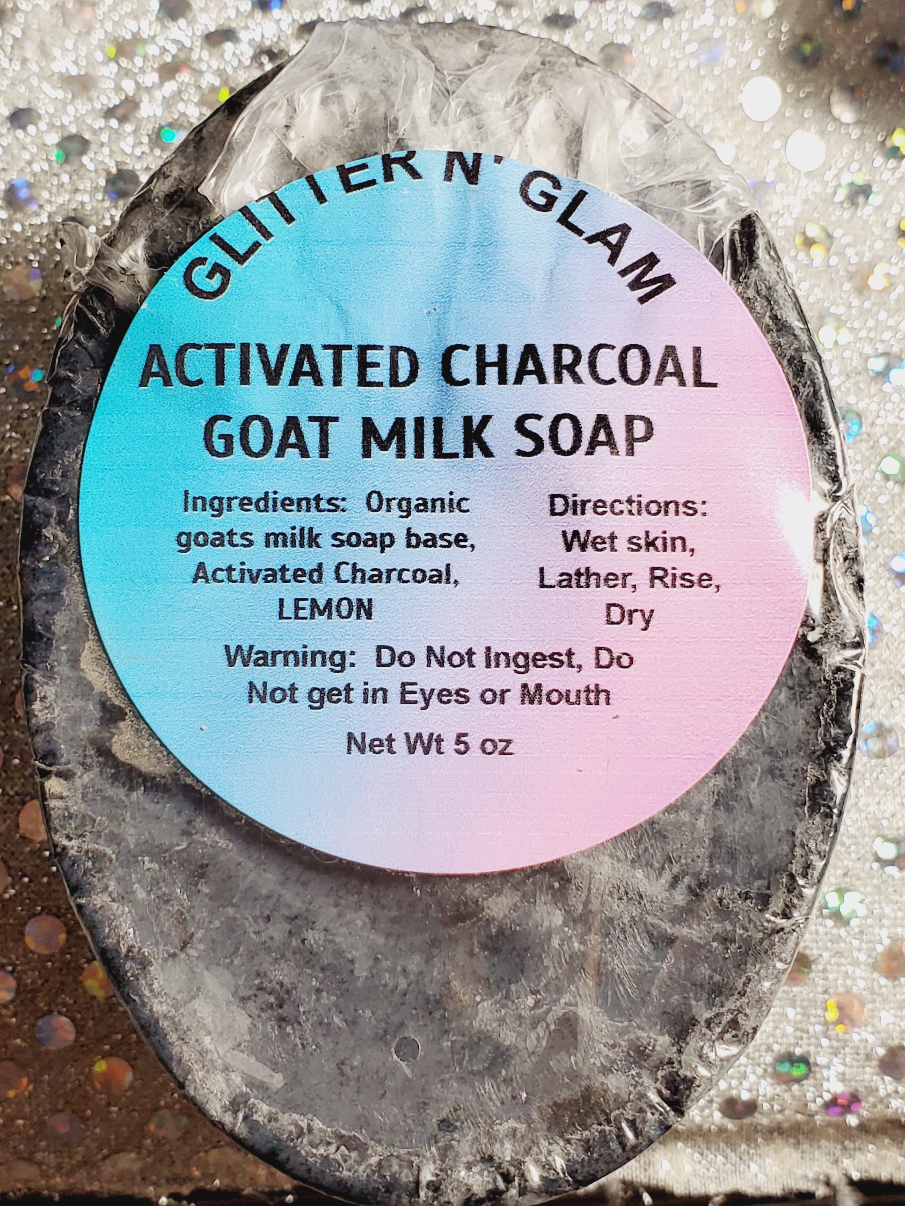 Organic Activated Charcoal Goatmilk Soap