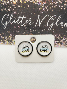 987 Be Kind Stud Earrings