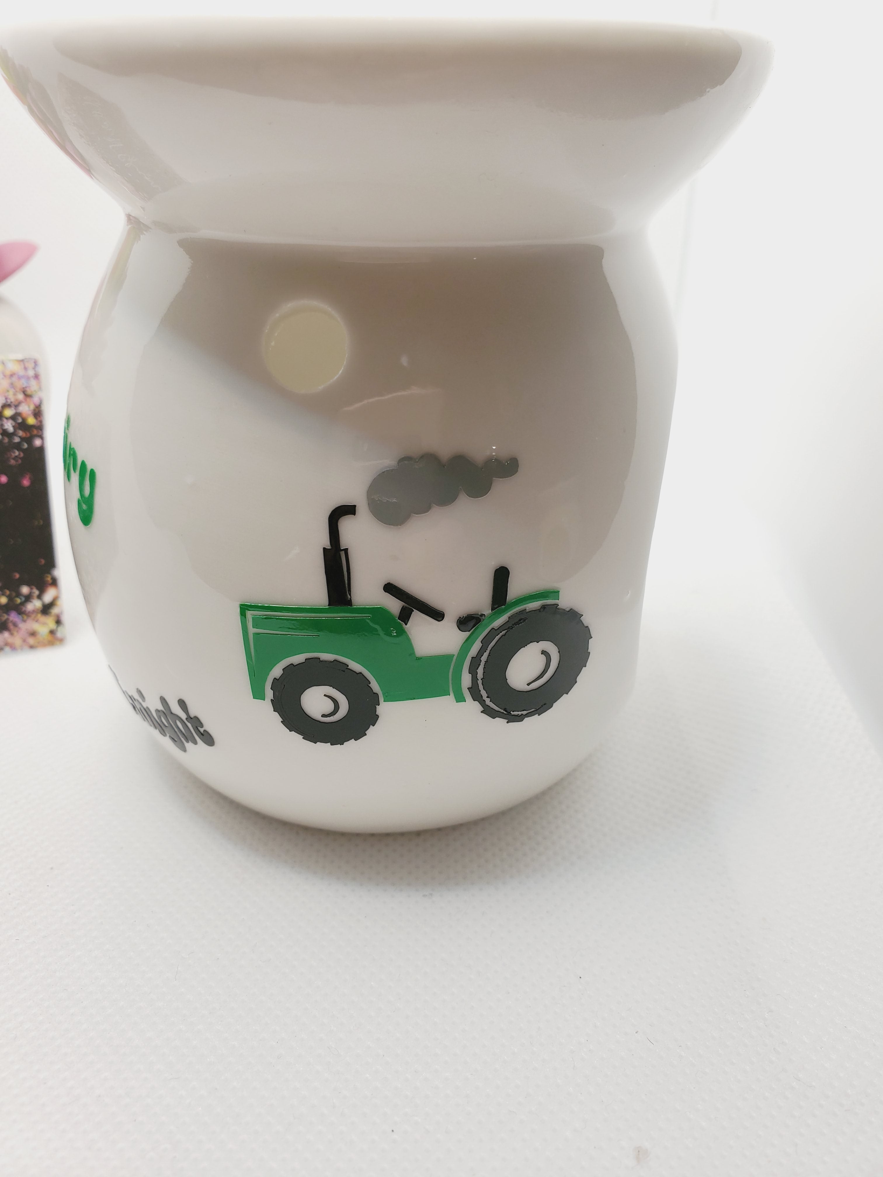 Tractor Tooth Fairy Jar