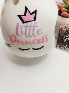 Little Princess Pink and Purple Tooth Fairy Jars