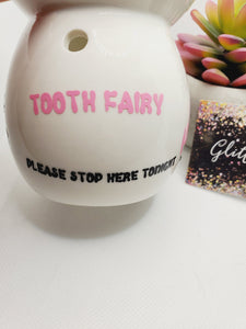 Little Princess Pink and Purple Tooth Fairy Jars