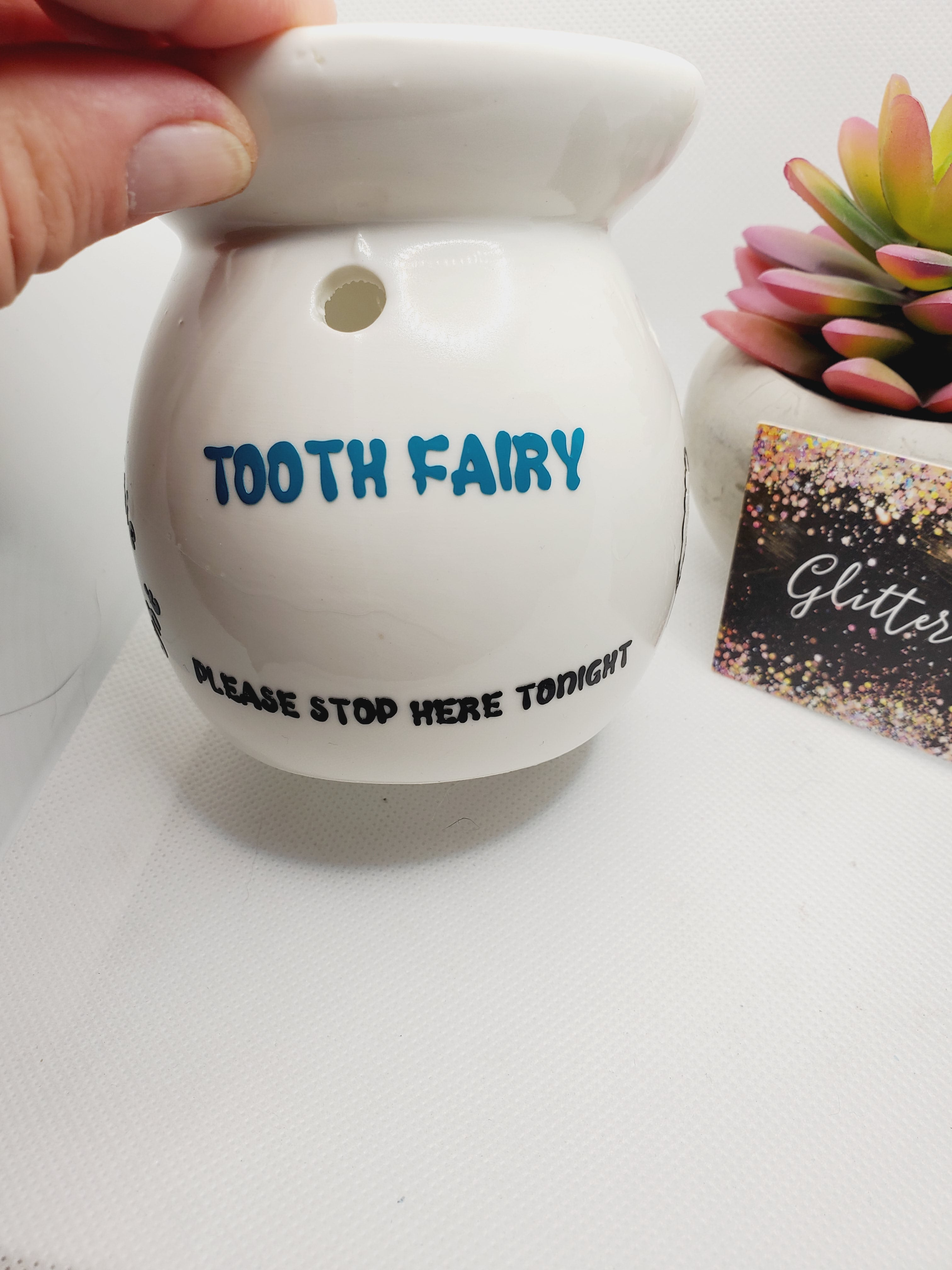 Angel Tooth Fairy Jar